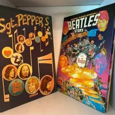 🔥 Livres bandes dessinées - The Beegees & The Beatles